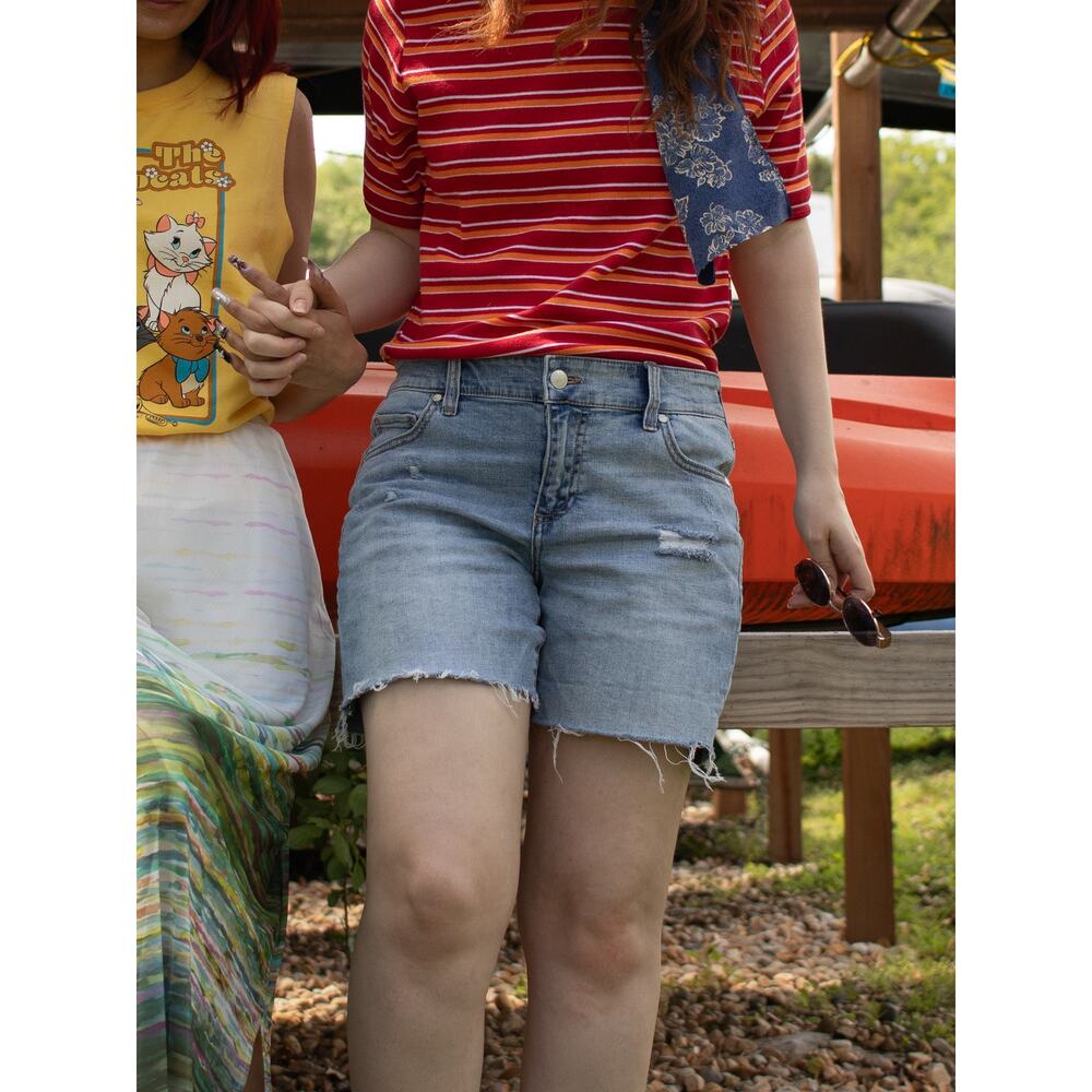 Denim Bermuda Shorts Size 8